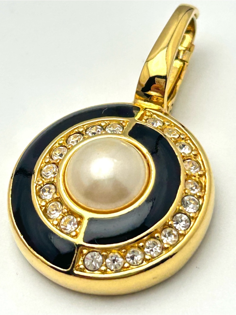 Swarovski Crystal and Pearl Pendant